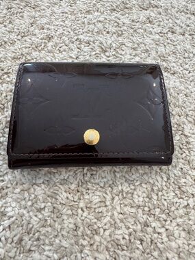 Louis Vuitton Vernis Amarante Card Holder